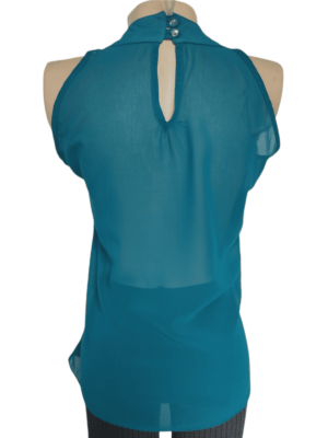 Blusa a la cadera cuello halter